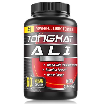 Picture of Tongkat Ali 200:1 as Long Jack Extract (Eurycoma Longifolia), 1000mg Per Serving, 120 Capsules, Supports Energy, Stamina and Immune System for Men and Women, Indonesia Origin, Non-GMO